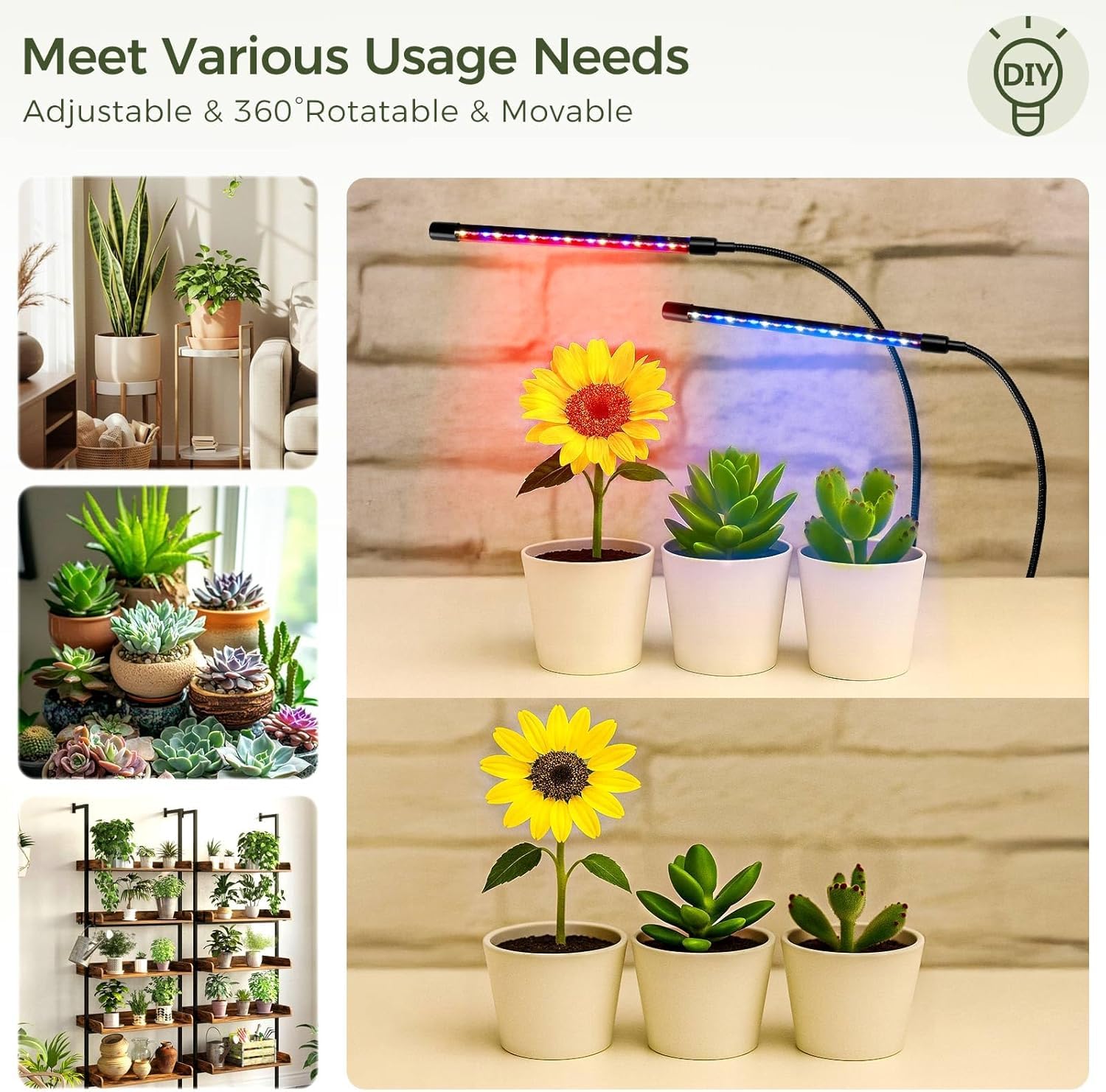 Greenstell anti-topple straps help keep the stand safe around kids and pets.