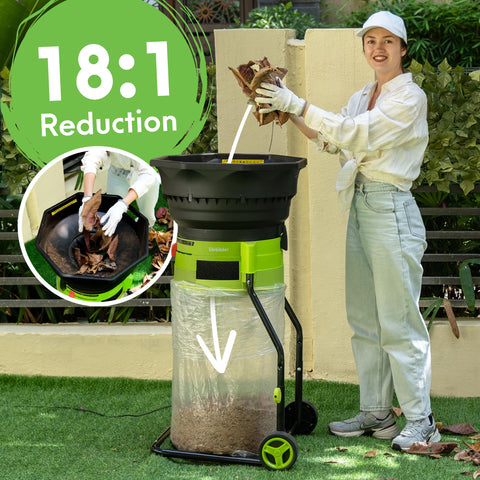 GreenSweep XL motor and speed detail highlights powerful 9,000 RPM performance.