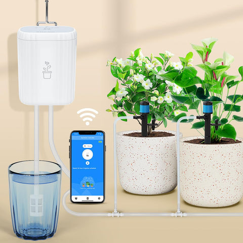 GreenVation 10-zone wifi sprinkler timer enabling precise outdoor watering control.