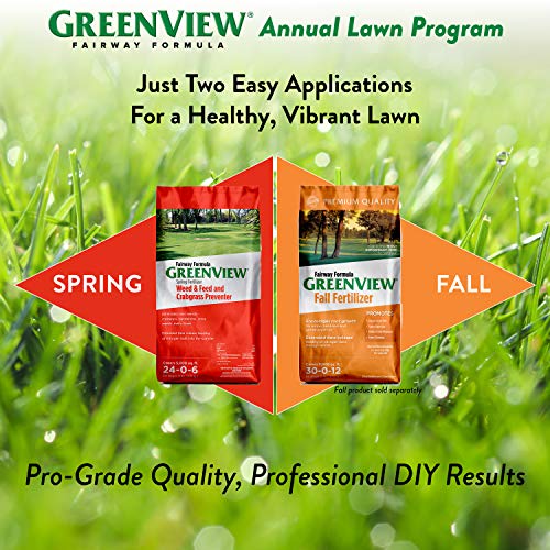 GreenView Fairway Formula spring-lawn-care-routine pairs with existing mower schedules