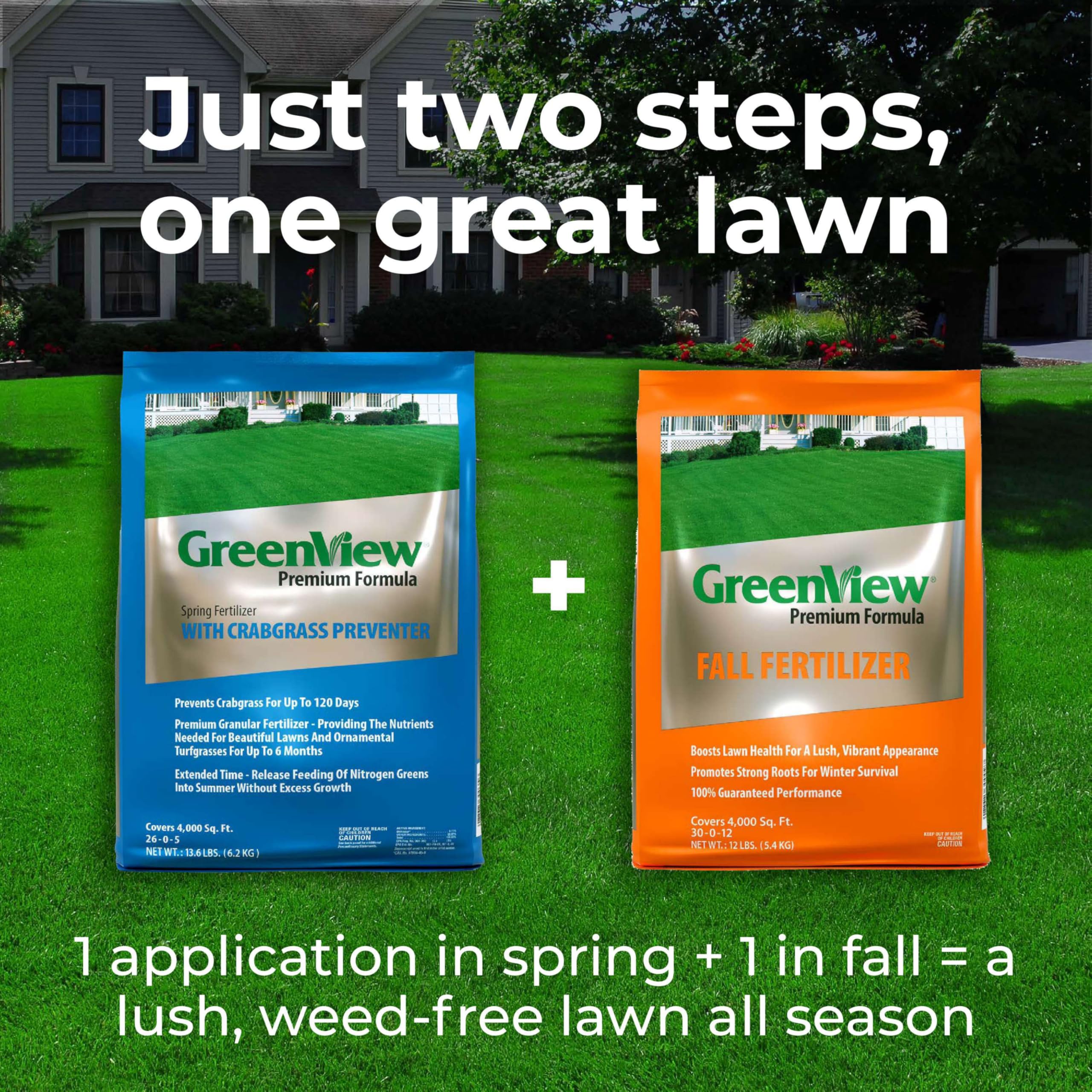 GreenView potassium strengthens turf for better stress tolerance.