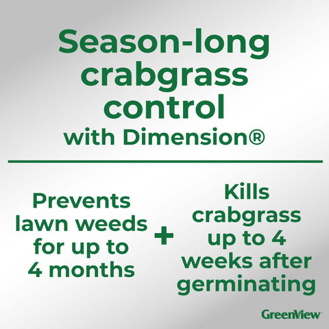 GreenView slow-release nitrogen (65%) supports steady spring growth.