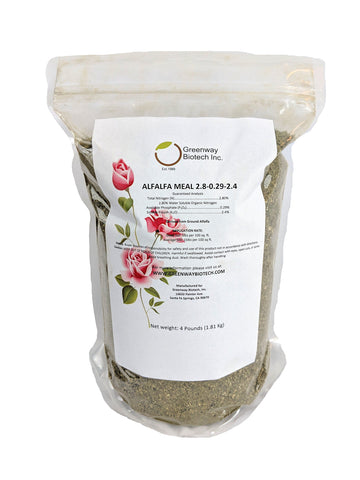Greenway Biotech alfalfa meal for vegetables supports healthy foliage and improved yields.