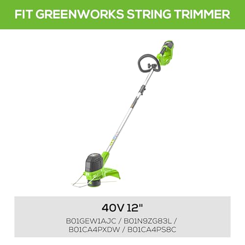 GreenWorks 2101602-compatible spool ensures reliable model fit.