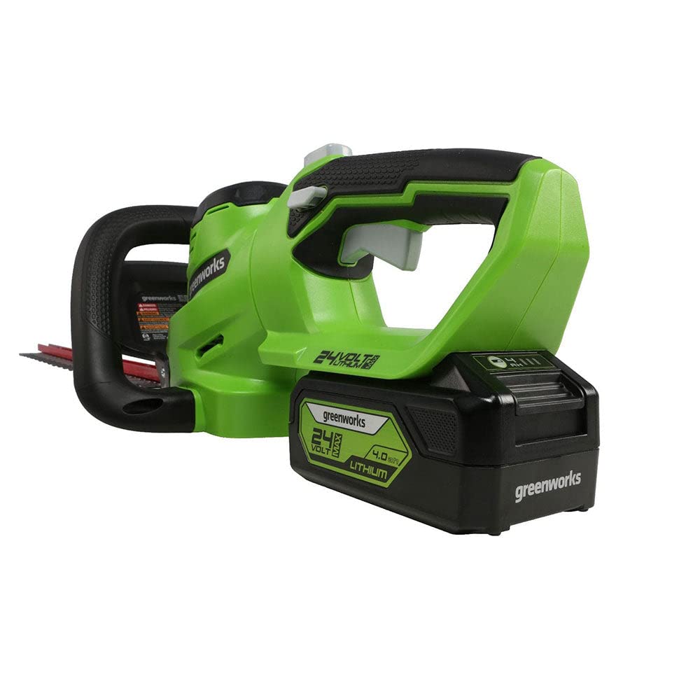 Greenworks battery with USB port charges devices on the go
