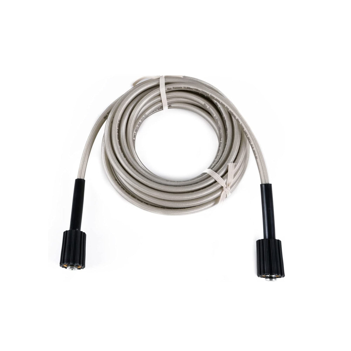 Greenworks 25ft universal hose attachment extends cleaning reach for larger surfaces.