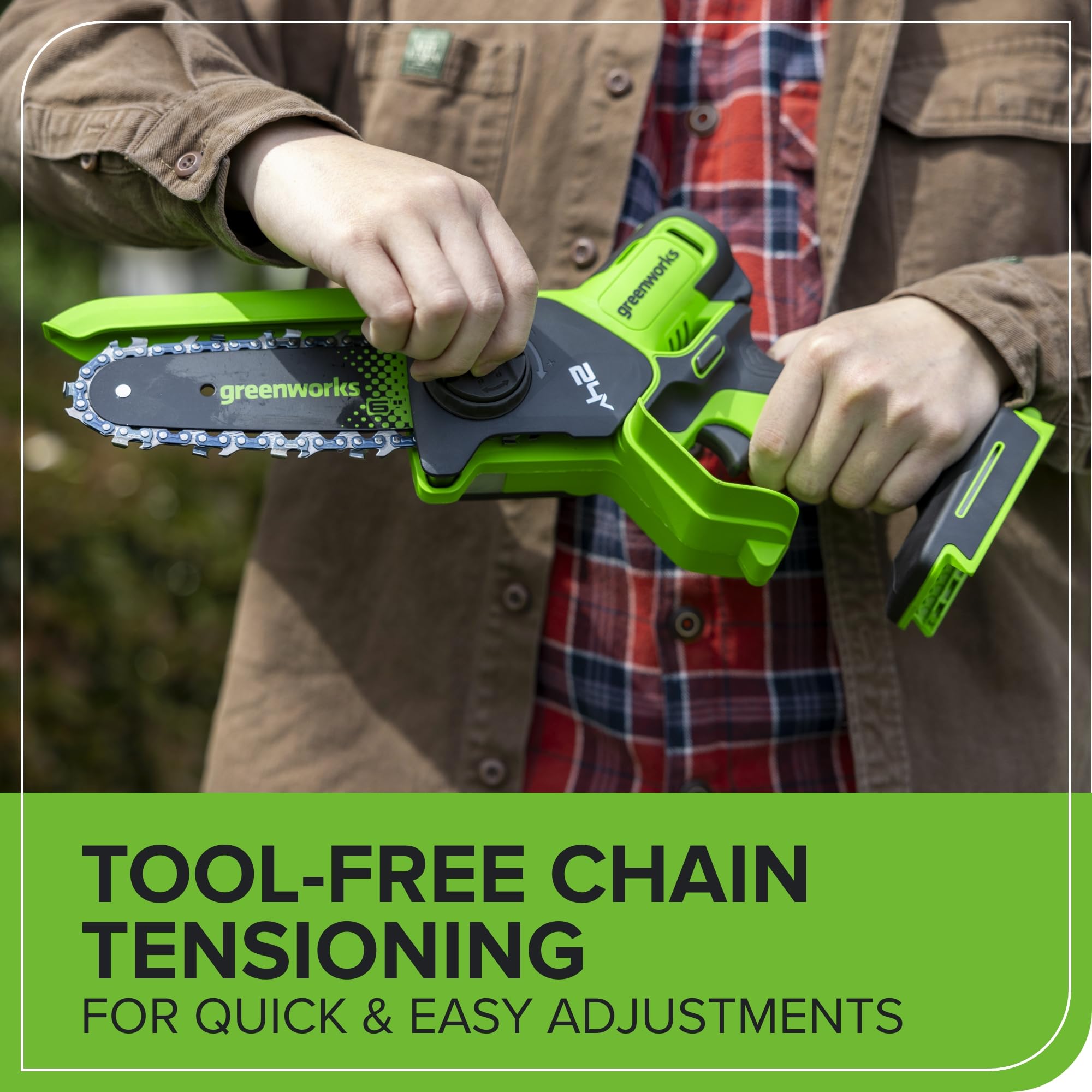 Three-year tool and battery warranty for peace of mind.