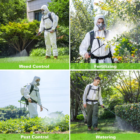 Greenworks 40V backpack sprayer design supports comfortable all-day use.