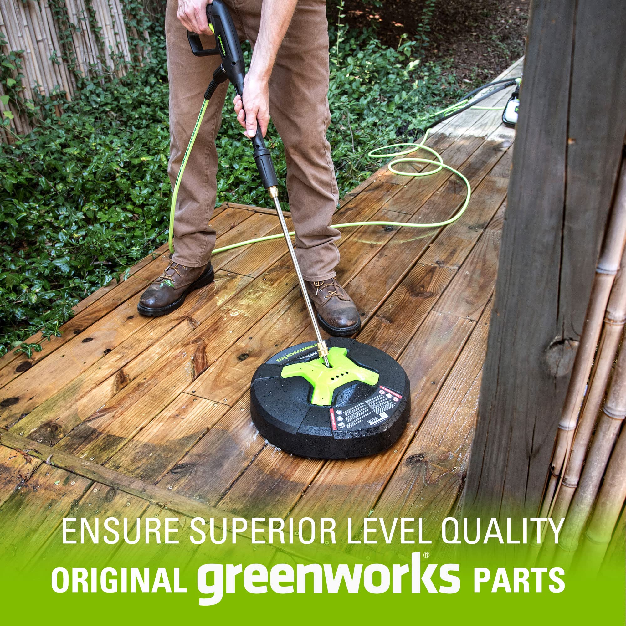 Greenworks 5210902 3-year warranty provides long-term support.