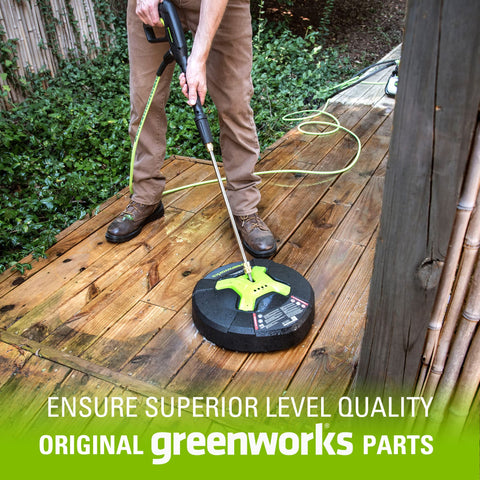 Greenworks 5210902 3-year warranty provides long-term support.