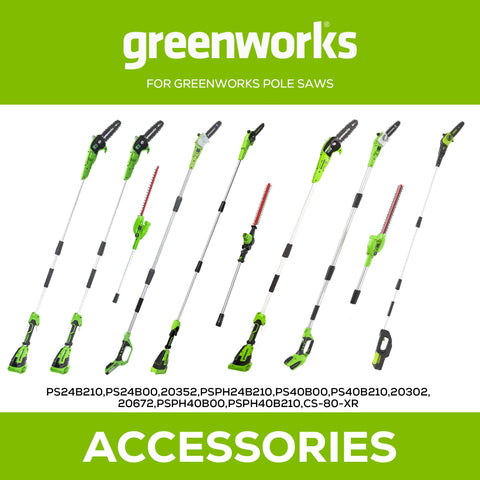 Greenworks 8 inch replacement chain ideal for lawn care and tree trimming tasks