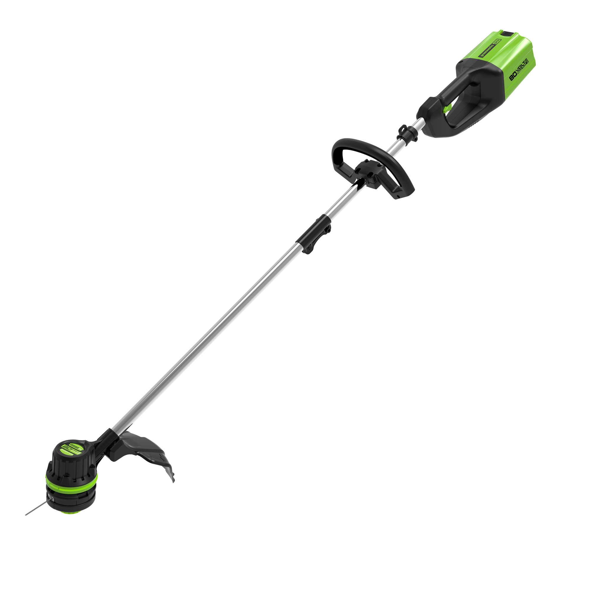 Greenworks 80V brushless trimmer body for powerful yard prep