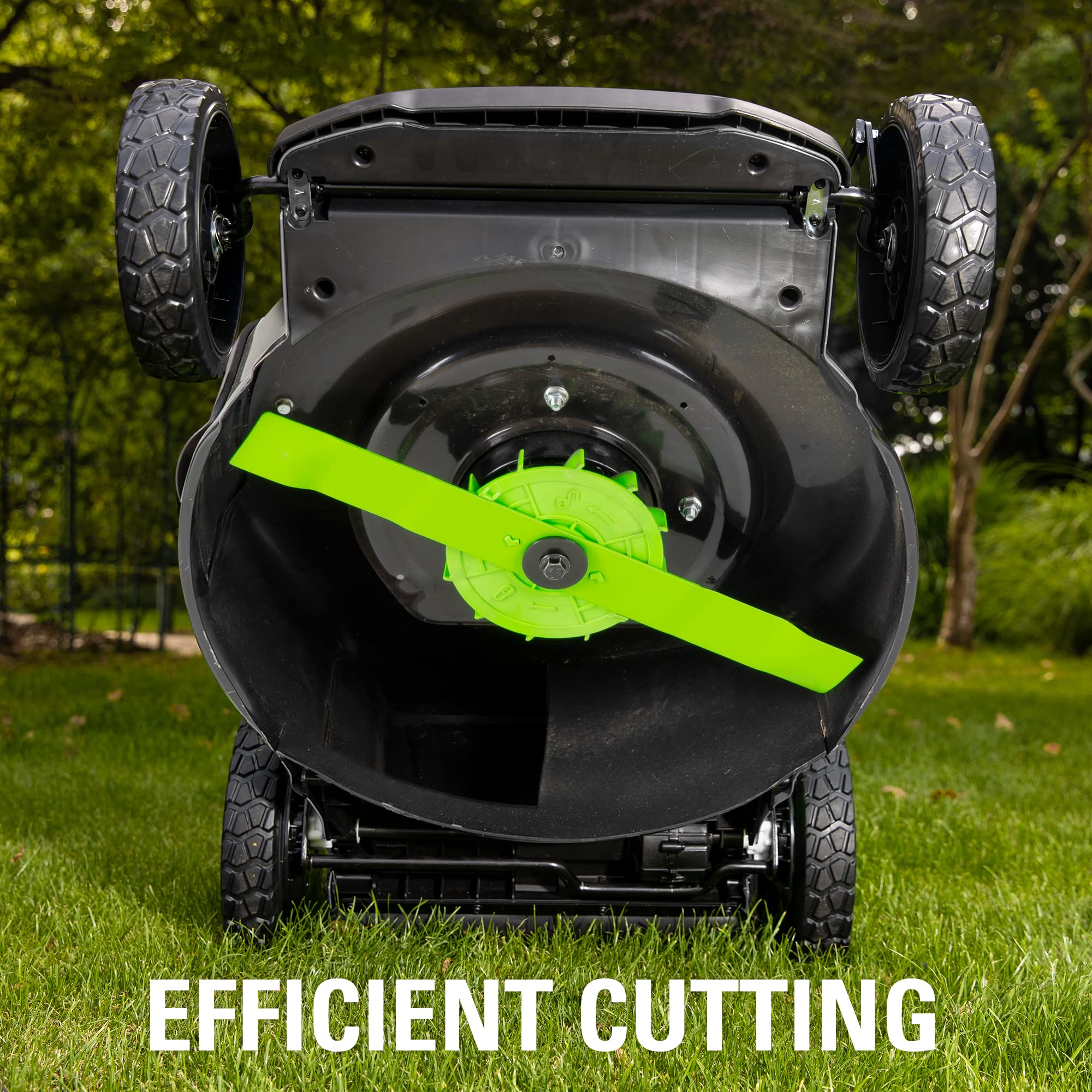 GreenWorks blade compatible with MO48L4212 models for versatile use.