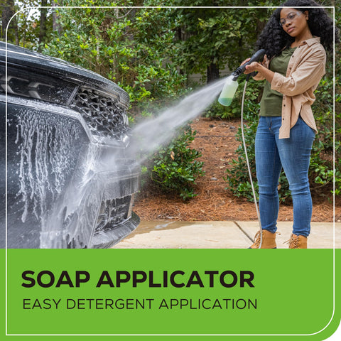 Greenworks 35ft cord provides ample reach for outdoor cleaning
