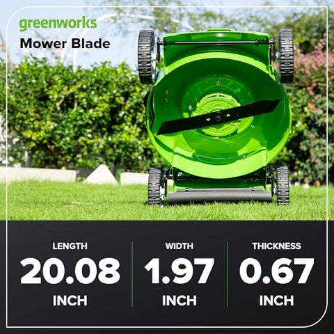 Greenworks 80V compatibility chart for versatile mower selection.