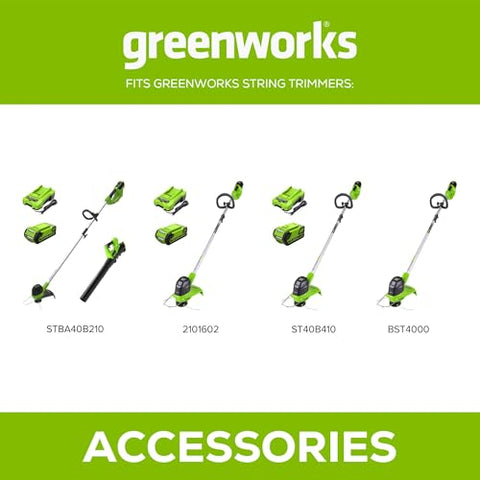 Compatibility: GreenWorks models 2101602 and ST40B410