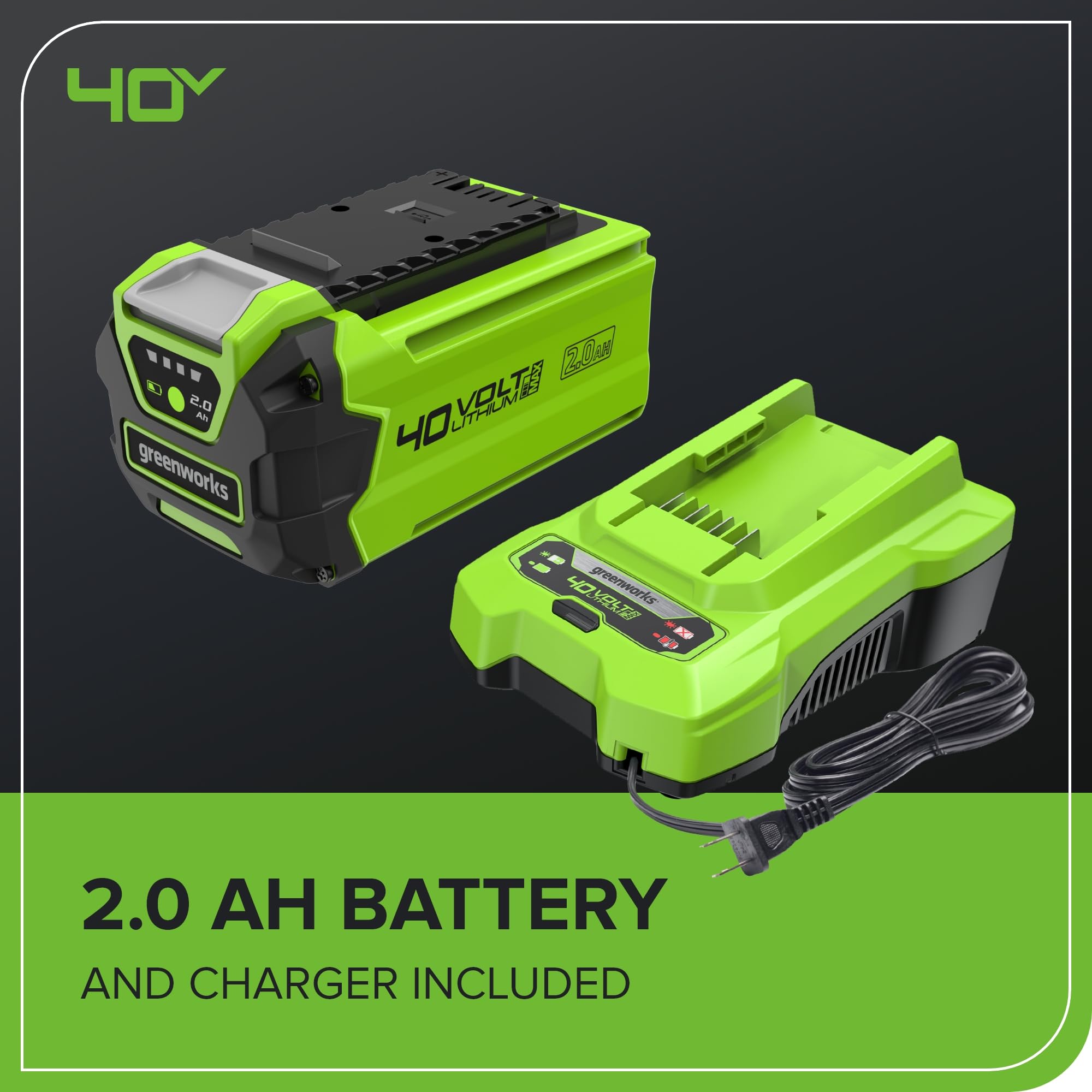 Greenworks ecosystem battery sharing unlocks power with 75+ tools.