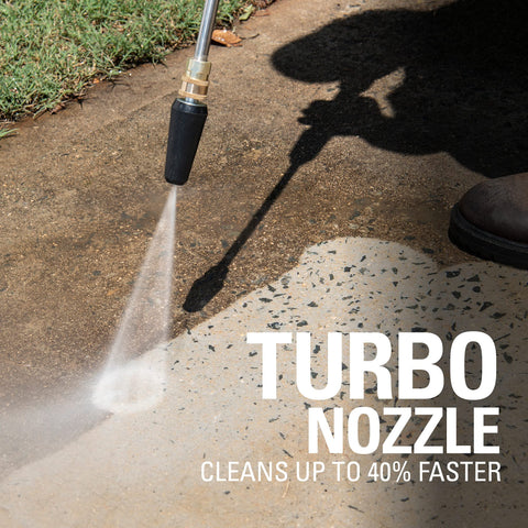Greenworks GPW2003 2000 PSI rating shown for strong residential cleaning