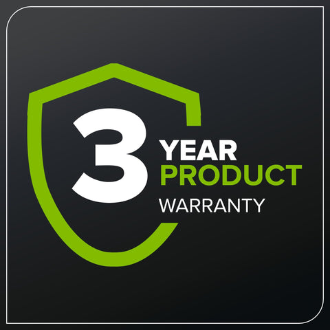Greenworks PWMA-certified warranty provides trusted safety and support.
