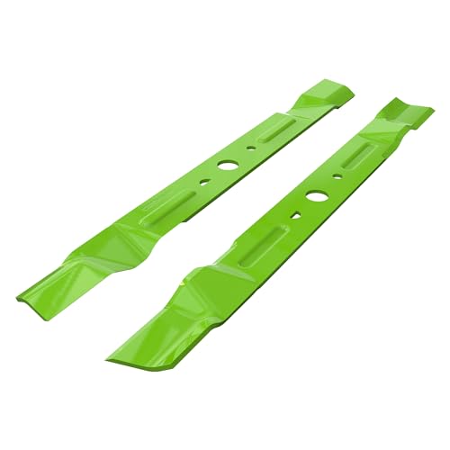 Greenworks 42-inch blades kit for mulching mode, reducing waste and feeding the lawn