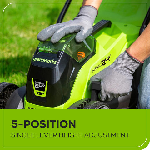 Push button start highlights zero maintenance and quick starts.