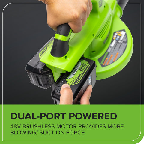 Tool-free conversion between blower, vacuum, and mulcher