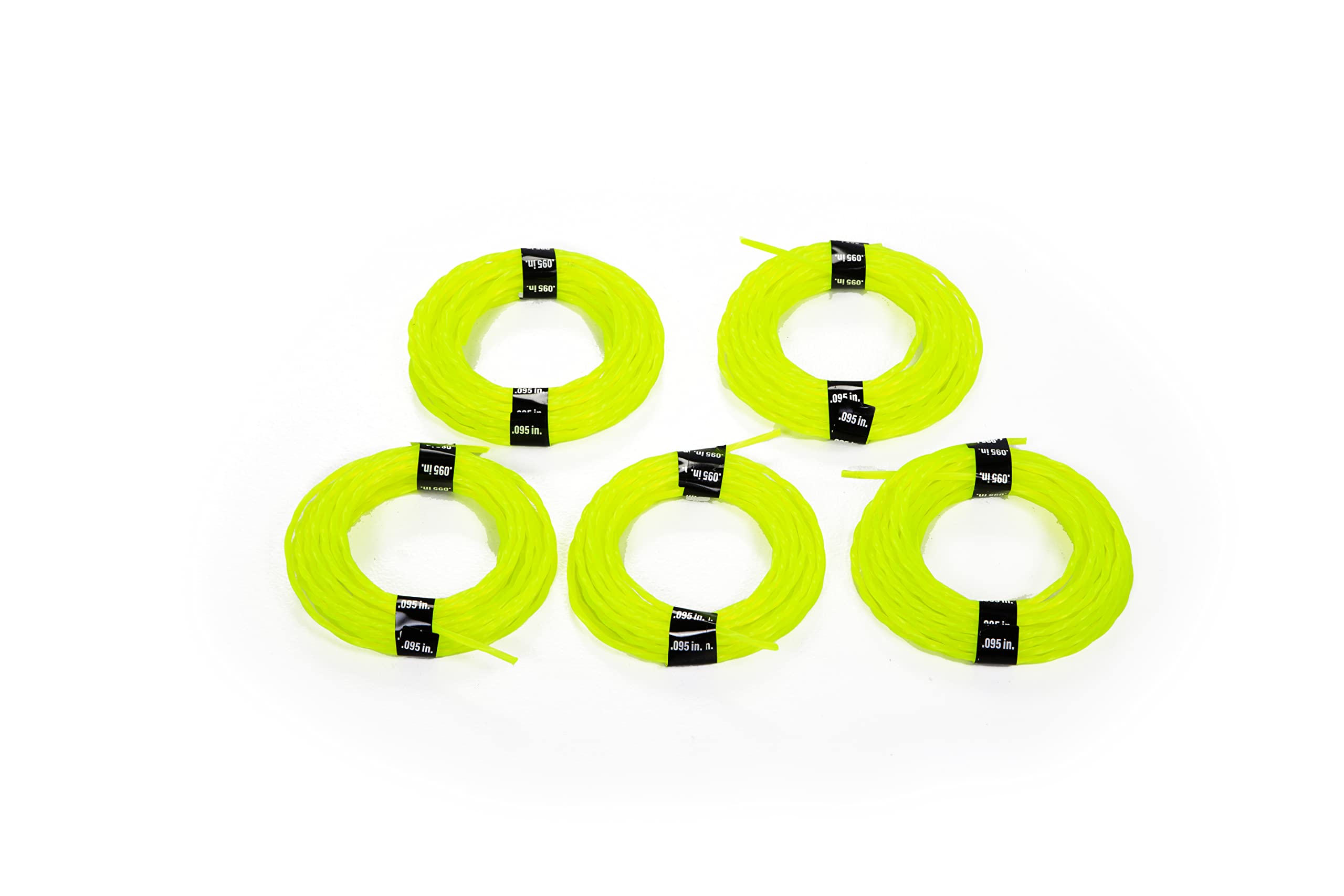 Greenworks universal-fit trimmer line ready for compatible models and easy swapping.