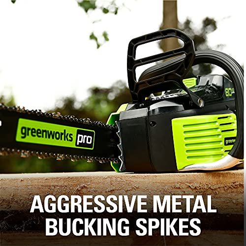 Greenworks up to 150 cuts on 4x4 lumber per charge.
