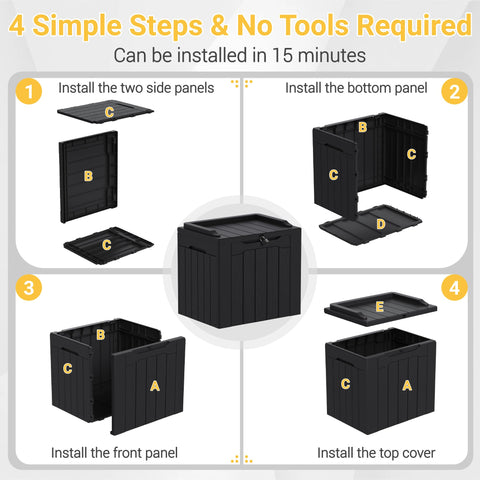 Greesum packaging includes tool kit and installation manual