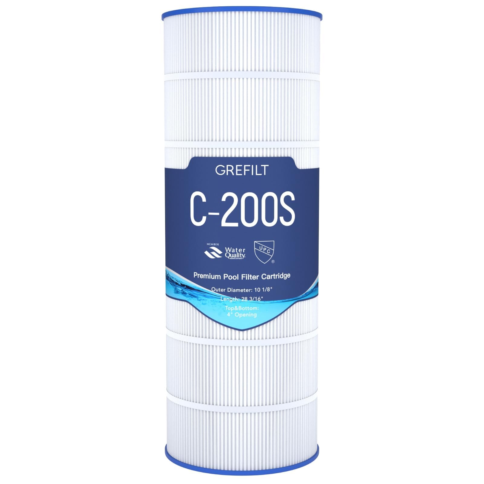 Grefilt C200S compatible with Hayward models for easy pool filter swaps.