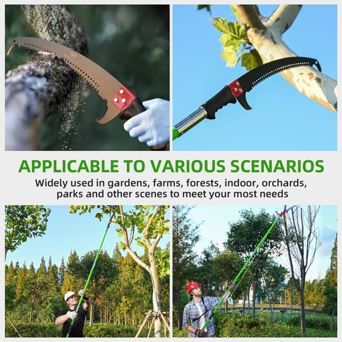 Grefinity hand-saw conversion for versatile yard tasks.