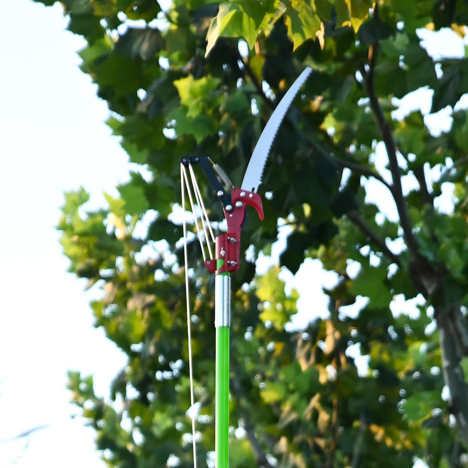 Grefinity yard-ready tree trimming kit in use.