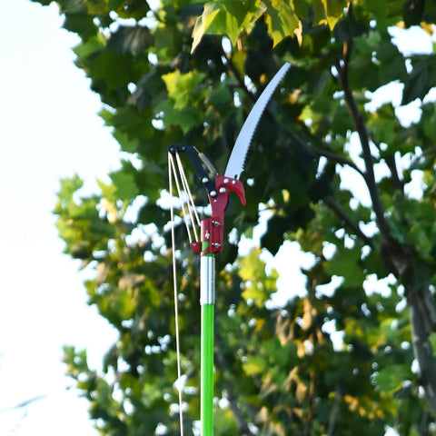 Grefinity yard-ready tree trimming kit in use.