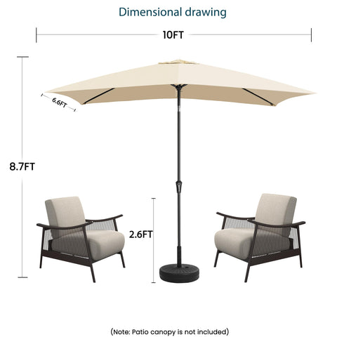 GREFORG compact footprint when closed saves space on patios and decks.