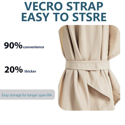 GREFORG steel pole and ribs ensure sturdy support against winds.