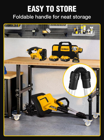 Grelawner lightweight design at 11-lb eases lifting and maneuvering.