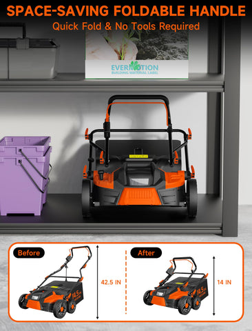 Grelawner foldable design stores compactly after use for easy storage.