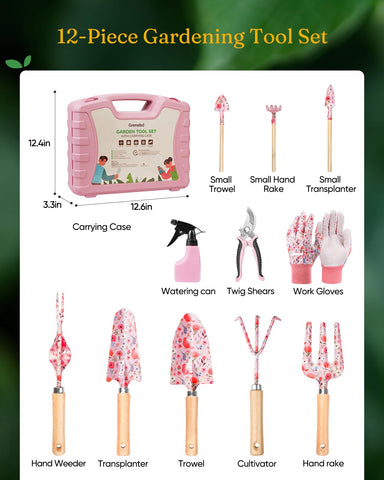Grenebo rust-proof 1.5mm steel tools designed for durability through seasons.
