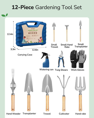 Grenebo rust-proof steel tools endure outdoor use for lasting performance.