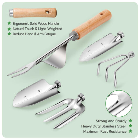Grenebo transplanter tool for accurate seedling placement.
