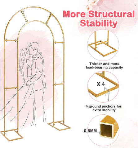 GRENTY sturdy base and ground stakes ensure outdoor stability.