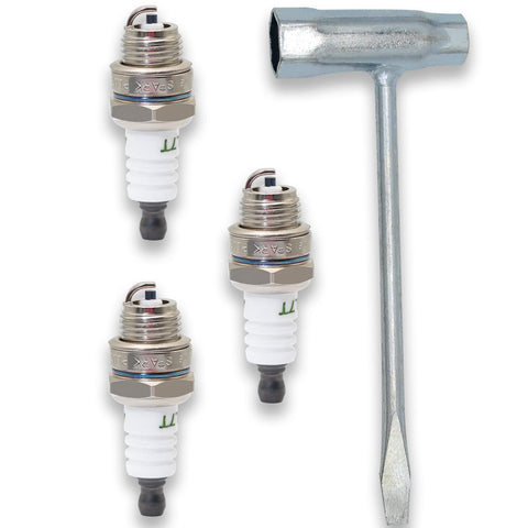 GREPSPUD BPMR7A spark plug for reliable ignition on 2-stroke engines.