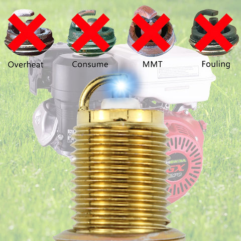 Durable GREPSPUD spark plugs suited for many engines