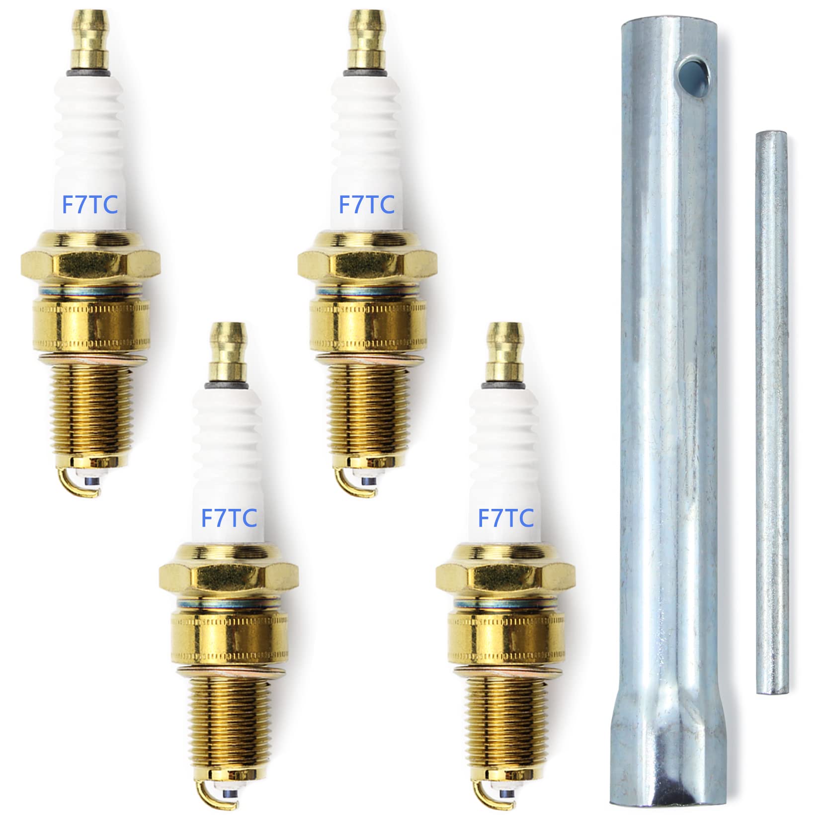 GREPSPUD F7TC spark plugs pack for reliable ignition in four-stroke engines