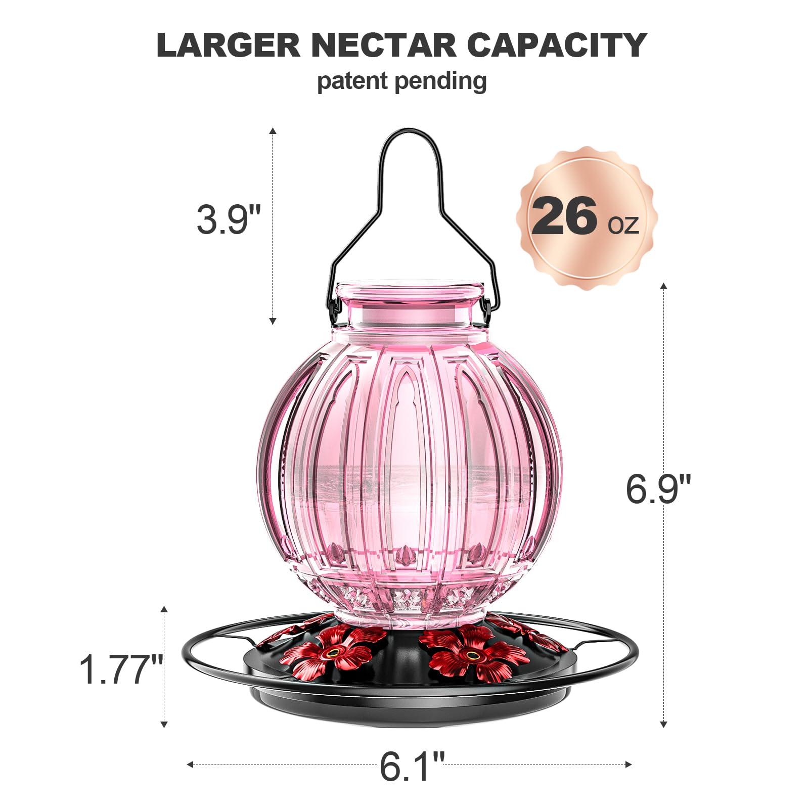 Grete Gotye leakproof base prevents spills during windy days