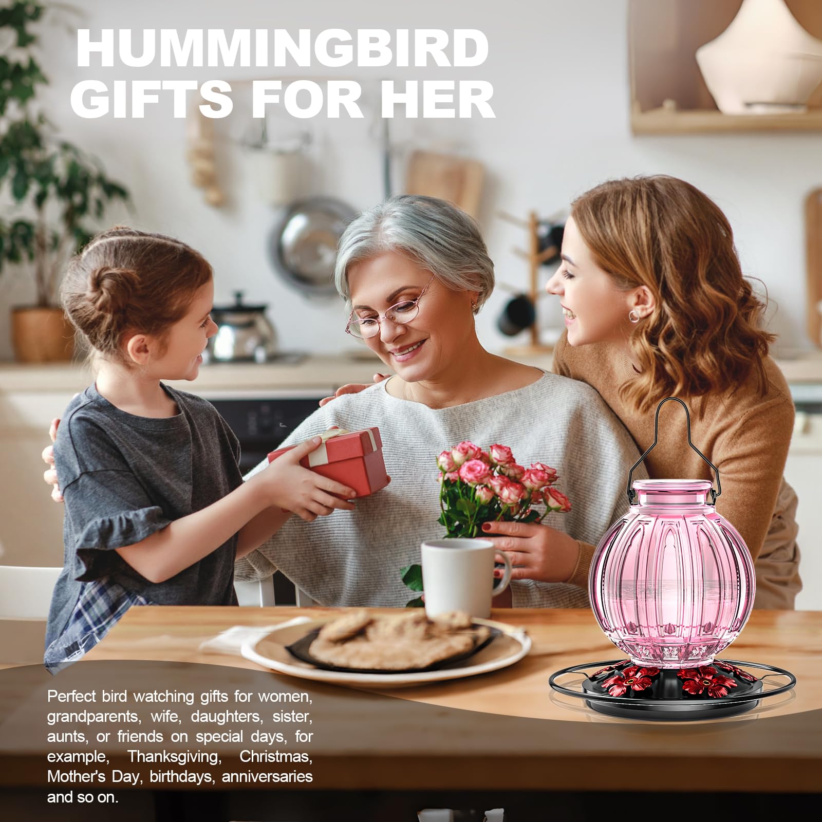 Grete Gotye clear nectar bottle lets you monitor levels at a glance