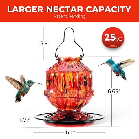 Grete Gotye leak-proof hanging feeder prevents spills during windy days