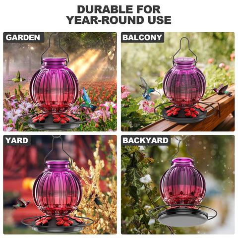 Grete Gotye durable outdoor feeder designed for year-round garden use.