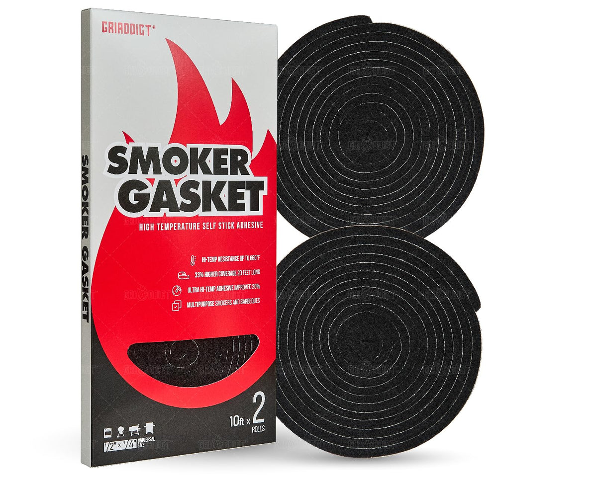 GriAddict grill seal gasket maintains heat in during smoking