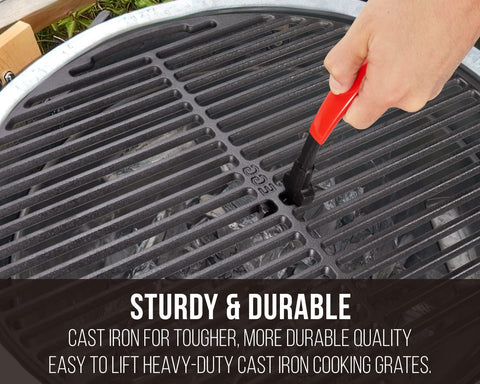 GriAddict grate lifter showing anti-scalding coating for heat protection
